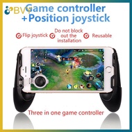 BVY  3 In 1 Portable Universal Mobile Phone Gamepad Holder Telescopic Gamepad Controller Mobile Game