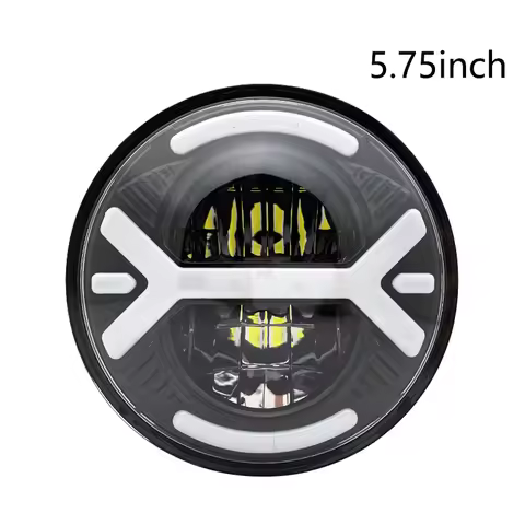 1 pcs 5 3/4 Inch 5.75" Led Car Motorcycle Headlight For Harley Indian Scout Honda Yamaha V-Star Triu