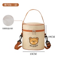 Thickened Aluminum Foil Bento Box Bag Waterproof Oilproof Lunch Bag Student ToGo Meal Package Portab