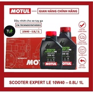 FREE DRACO DIGITAL TUBE - A BOX OF LUBRICANT OIL FOR MOTUL SCOOTER EXPERT LE 10W40 0.8L/1L