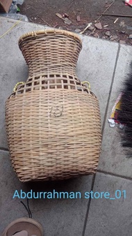 korang bambu tempat ikan ukuran no 18hasil tangkapan termurah terlaris.