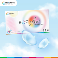 Maxim contact lens Sofeye ซอฟอาย แบบใส รายเดือน แพ็ค 2 ชิ้น (1คู่)