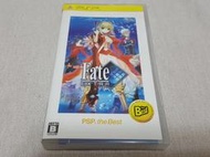 【PSP】收藏出清 SONY 遊戲軟體 Fate/EXTRA Best 版 盒書齊全 正版 日版 現況品 請詳閱說明