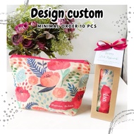 MINIMAL Belacu custom full color print wallet (Minimum order 10 pcs)