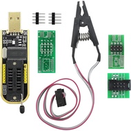 EEPROM BIOS USB Programmer CH341A + SOIC8 Clip + 1.8V Adapter + SOIC8 Adapter for 24 25 Series Flash