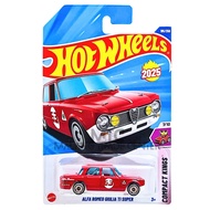 MERAH Hot Wheels Alfa Romeo Giulia TI Super Red K 2025 Diecast Car Model