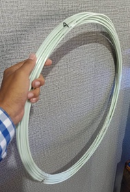 JERUJI FIBER PUTIH UKURAN 4mm untuk sangkar kandang dll