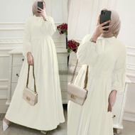 gamis kondangan terbaru Hanira Dress kekinian dan fashionable dress wanita simple elegan2026