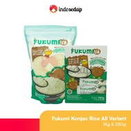 IndoSedap Fukumi Konjac Rice | Authentic Original Indonesian Healthy Low Calorie Rice (280g / 1kg)