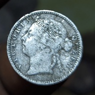 Koin 10 Cent Victoria Queen 1896