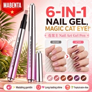 [All-In-One Solution] 7-In-1 Nail Art Pen/Nail Care Tool/Nail Pen
