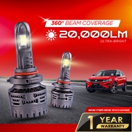 LED Headlight Car Headlamp 60W H4 H7 H11 Proton Toyota Road Honda Vios X50