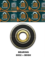 Bearing 6002 + Bosh Tengah Kuningan (Kagayaku) - Laker Blok Bak CVT Beat Vario Scoopy Spacy / Klaker