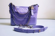 Chanel Hobo bag medium size 粉紫色 香奈兒 中號 流浪包