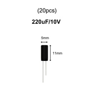 10V - 100uF 220uF 470uF 1000uF 2200uF - Aluminium Electrolytic Capacitor 电容
