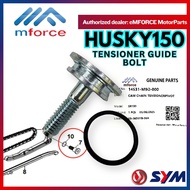 SYM HUSKY150 HUSKY 150 CAM CHAIN TENSIONER PIVOT BOLT SCREW WITH ORING RUBBER 14531-M9Q ORIGINAL SYM