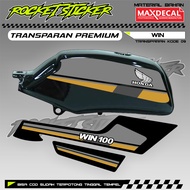WIN Striping WIN Sticker Variation WIN UV TRANSPARENT CODE 09 PREMIUM MAXDECAL MATERIAL
