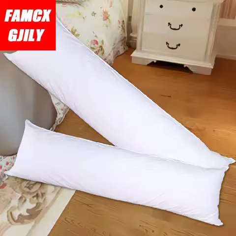 40x120cm White Long Pillow Inner Dakimakura Hugging Body Inner Cushion Pillow Bedroom Bedding Access