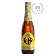 Leffe Blonde - Award Winning Authentic Blond Abbey Golden Ale - 6.6% abv (01 x 330ml) BBD Aug 2025