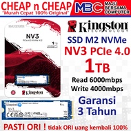 Kingston NV3 1TB Gen 4 SSD - M2 NVMe Pcie 4.0 500GB 1TB 2TB M.2 2280 NVME SSD