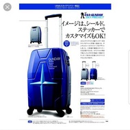 清屋大平賣 - 絕版 ANA x GUNDAM SKY PROJECT LIMITED ORIGINAL TRUNK / CABIN LUGGAGE CASE 全日空 x 機動戰士高達 SKY PRO
