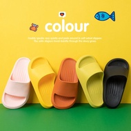 Children's Sandals Jelly Slides Unisex Plain and Colored Sandals - Size 24-35