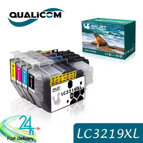 1SET Compatible Ink Cartridge for Brother LC3219XL LC3219 LC3217 for MFC-J5330DW J6530DW J6930DW J57