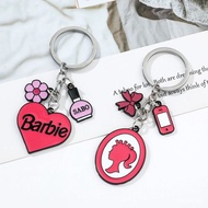 [Pendant]Barbie Keychain Movie Merchandise High-Value Aesthetic Sweet Creative Keychain Gift for Bes