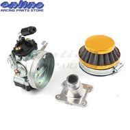 2 Stroke Racing 19mm Carburetor Carb & Air Filter for motorcycle 49cc 50cc 60cc 66cc 80cc 2 Stroke G