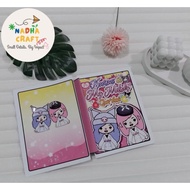 Paper doll house Toca Boca Kuromi my melody busy book educational paper doll for girls