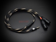 High-End HIFI Balance 4.4mm To 2 XLR Audio Cable JAPAN Canare Audio cable / 0.5m 1m 1.5m 2m 3m 5m