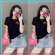 Áo Thun Thái Nữ [Mã A09] Form Vừa 40~70kg Tay Ngắn Cotton Mềm Mịn Mát [MYLOVE]