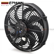 EPMAN 12" 14" 16" Inch High Speed Slim Radiator Fan Aircond Fan Universal 12V 90w 120w 140w Pull Typ