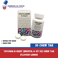 Thycurm B Eight Chew Tab  (Inositol with Vitamin D3) Lemon 30's (EXP: 10/7/2027)