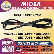 MD-6288 MD-7288 MD-7388 MD610W 6PH 1952 MIDEA DRYER BELTING BELT DRYER RUBBER DRYER BELT category of