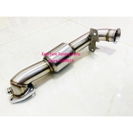 Downpipe for peugeot ep6 1.6 thp engine turbo pipe for citroen with ep6 1.6 thp engine downpipeonly