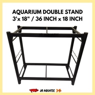 Aquarium Stand for 3 feet x 1.5 feet / 36" x 18" / 3' x 1.5' Kaki Akuarium Besi