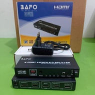 SHIPPINGbebas - BAFO HDMI SPLITTER 4 PORT HDMI Splitter/ 1-4