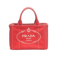 Prada 1BG439 帆布手提袋，Canapa 手提袋，迷你手提袋
PRADARED[二手]