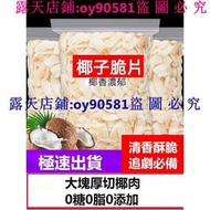 【限時特賣】泰國椰子片 500g 海南特產風味椰子片 椰子脆片 椰子片1公斤香烤椰片塊果乾果脯蜜餞零食組合