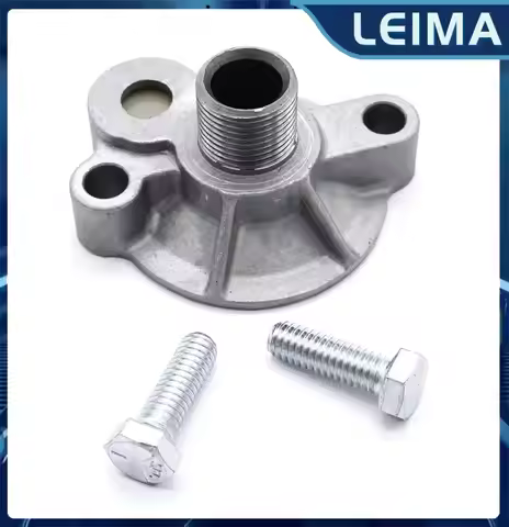 Car Auto SBC Oil Filter Adapter Spin On Bypass BBC For Chevy 283 305 327 350 383 396 427 454 Chevrol