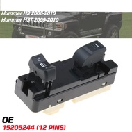 Electric Car Power Window Switch Lifter 15205244 12 Pins For Hummer H3 2006-2010 Hummer H3T 2009-201