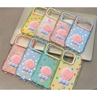 LOLLY RAINBOW 3D 2 IN 1 COLORS MACARON FOR SAMSUNG A02 A02S A03 CORE A03S A04 A04E A05 A05S A06 A07 