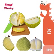 Durian toy fluffy soft toy flexible toy durian key
