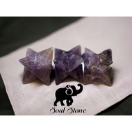 Soul Stone Natural Crystal Melkaba Amethyst