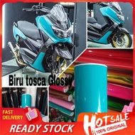 Skotlet Motor Warna Biru Glossy Skotlet Motor Scoopy Stiker Skotlet Motor Warna Biru Toska Glossy