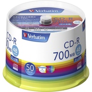 Verbatim Japan CD-R 700MB White Printable 48x 50-Pack SR80FP50V1
