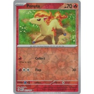 Pokemon tcg  Ponyta - 077/165 - Common / reverse holo Scarlet & Violet 151