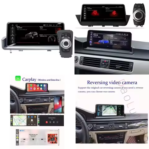 2026 Hot Sale Navigation IPS Touch Screen 32G 2G Car DVD Player Android Radio Carplay for 3 Series E