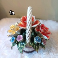 bunga capodimonte / bunga keramik / bunga modern / pajangan meja